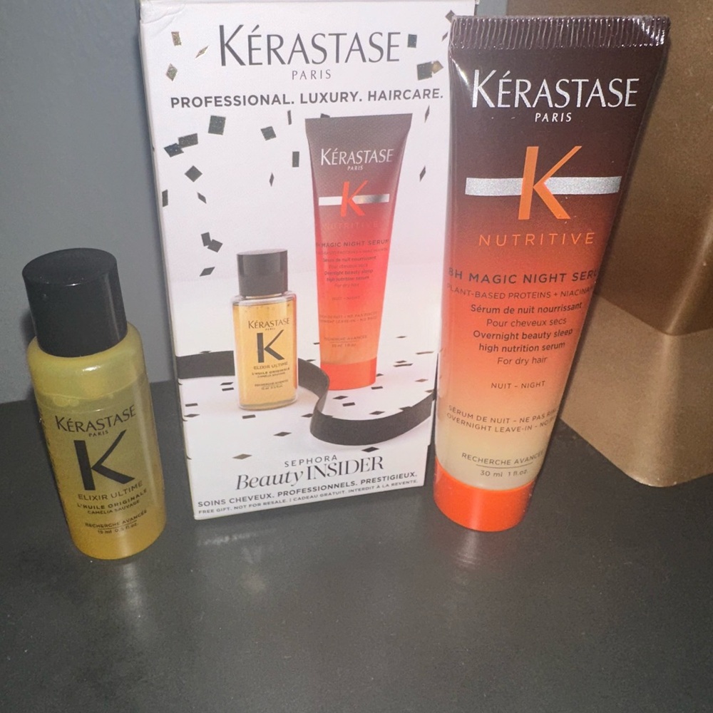 Nutritive Night Serum and Elixir Set
